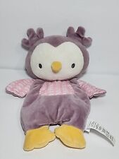 Used, Owl Plush Lovey Purple & Pink Bean Bag Security Toy 12” Sewn Eyes by Ingenuity for sale  Shipping to South Africa