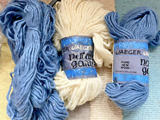 chunky 100 wool yarn for sale  MANCHESTER