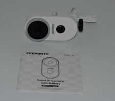 Used, Zeeporte Security Camera Outdoor 1080P HD Wireless Battery WiFi Cam A4 No Stand for sale  Shipping to South Africa