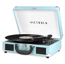 Victrola Vintage 3Velocidades Bluetooth Portátil Maleta Reproductor de Grabaciones VSC-550BT-TRO  segunda mano  Embacar hacia Argentina