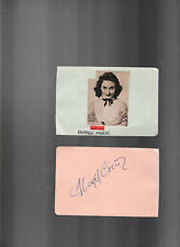 Hazel court autograph for sale  SITTINGBOURNE