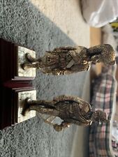 Pair pewter scots for sale  CANVEY ISLAND