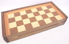 Vtg wooden chess for sale  LEEDS