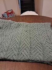 Dunelm knitted blanket for sale  IMMINGHAM