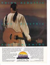 1993 Takamine Santa Fe Guitar Print-Ad / for sale  Shipping to Canada