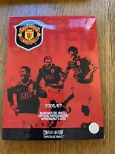 Manchester united 2006 for sale  GLASGOW