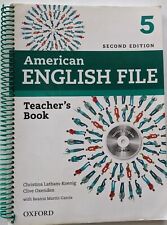 American English File 5 libro para profesores segunda edición (2018, CD-ROM de pruebas), usado segunda mano  Embacar hacia Argentina