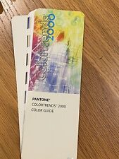Pantone Colortrends 2000, ventilador guia de cores, 63 cores com CMYK, chips removíveis comprar usado  Enviando para Brazil