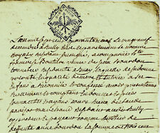 1749 notarial deed d'occasion  Expédié en Belgium