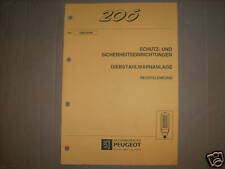 Manual de Taller Peugeot 206 Sistema Antirrobo, 1998 comprar usado  Enviando para Brazil