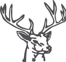 DEER HEAD ANIMAL ,SPORTS,HUNTING ,BOYS,GIRLS CAR DECAL STICKER for sale  Shipping to South Africa