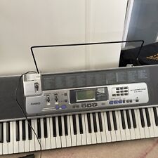 Casio LK-100 61 Key Electronic Keyboard With Key Lighting System, Adapter,stand, used for sale  Shipping to South Africa