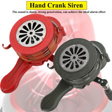 Hand crank siren for sale  UK