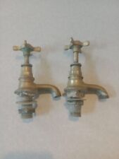 Vintage brass taps for sale  WREXHAM