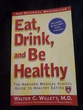Pristine 'Eat Drink & Be Healthy' por Walter Willett - 2003 Vintage Brochura comprar usado  Enviando para Brazil