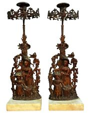 antique candlesticks pair for sale  Kill Devil Hills