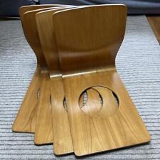 Juego de 4 sillas de asiento de Tendo Woodworks habitación estilo japonés Tendo Mokko Japón, usado segunda mano  Embacar hacia Argentina