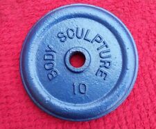 Weight plate 10lb for sale  WREXHAM
