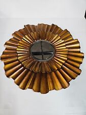 Mini espejo de metal para decoración de pared colgante ola dorada ¡mini espejo! segunda mano  Embacar hacia Argentina