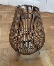 Rattan candle holder for sale  TEIGNMOUTH