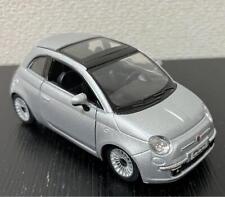 Fiat 500 El Miniature 1/28 Choro-Q Pullback prata comprar usado  Enviando para Brazil