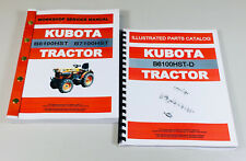 KUBOTA B6100HST-D TRACTOR SERVICE REPAIR MANUAL PARTS CATALOG TECH SHOP BOOK, used for sale  Shipping to Canada