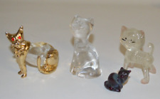 Katzen glasfiguren sammlung gebraucht kaufen  Ammersbek