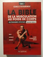 Bible musculation poids d'occasion  Malemort-sur-Corrèze
