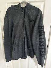 Hollister grey zipped for sale  PORTH