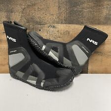 Usado, Sapatos molhados aquáticos NRS Vaporloft paddle high top - Preto Cinza - feminino tamanho 6 comprar usado  Enviando para Brazil