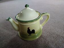 Zeller fayencerie teapot for sale  HALSTEAD
