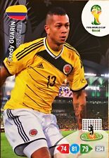 81 Fredy Guarin - FIFA World Cup 2014 Brazil - Panini Adrenalyn XL (13) comprar usado  Enviando para Brazil