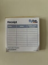 Flybe receipts pad for sale  ASHTEAD