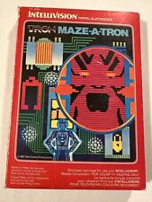 1982 INTELLIVISION TRON MAZE-A-TRON Vintage Autêntico Videogame comprar usado  Enviando para Brazil