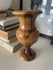 Wooden vase vintage for sale  GILLINGHAM