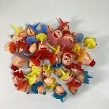 Vintage Clown Cake Cupcake Toppers 35 pieces 1950s for sale  Shipping to South Africa
