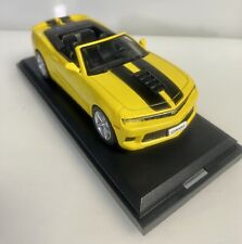 1/43 2014 CHEVROLET CAMARO CONVERTIBLE BY IXO P/W GM AUTORISED IN SHOWCASE for sale  Shipping to South Africa