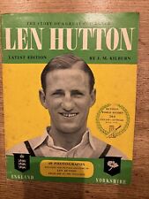 Len hutton story for sale  ASHBOURNE