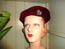 maroon beret for sale  REDCAR