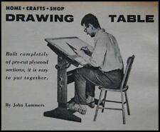 Draft Board Drawing Table How-To build PLANS adjustable for sale  Shipping to South Africa