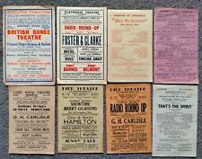 Vintage theatre handbills for sale  ISLEWORTH