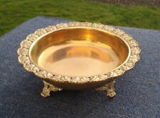 Brass circular footed for sale  MAUCHLINE