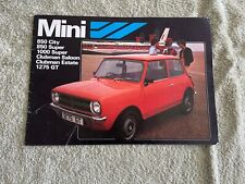 Vintage 1979 mini for sale  SPALDING