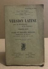 Version latine grammaire d'occasion  L'Isle-sur-la-Sorgue