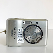 Cámara digital Nikon COOLPIX L16 7,1 MP plateada PROBADA, usado segunda mano  Embacar hacia Argentina