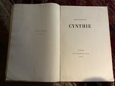 Chateaubriand cynthie livre d'occasion  Troyes