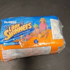 Calças de natação descartáveis Huggies Little Swimmers fraldas tamanho M 24-34 lb/11-15 kg comprar usado  Enviando para Brazil