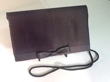 Black satin clutch for sale  Imperial