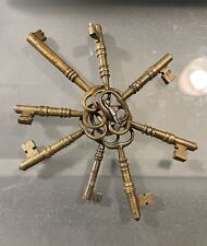 brass skeleton key for sale  Watertown