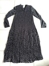 Sommerkleid schwarz durchsicht gebraucht kaufen  Gelsenkirchen